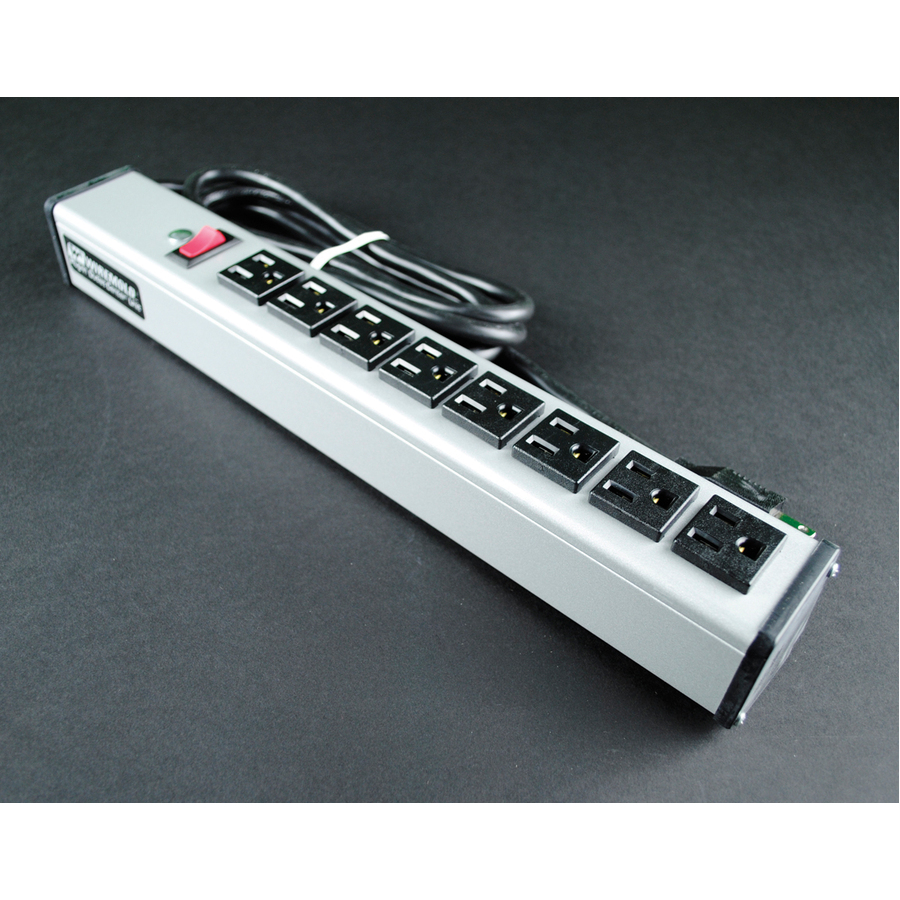 Wiremold Plug-In Outlet Center 8-Outlet Power Strip