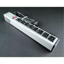 Wiremold Plug-In Outlet Center 8-Outlet Power Strip