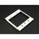 Wiremold 6000 Two-Gang Device Plate Fitting