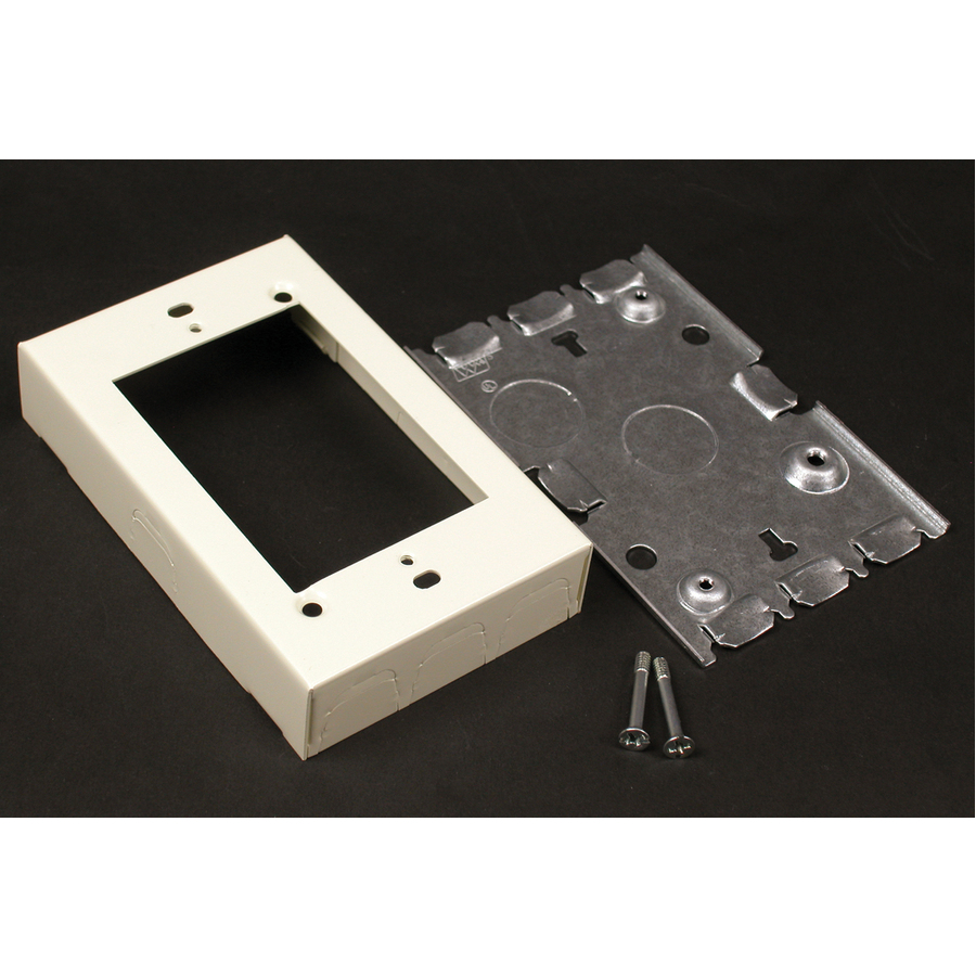 Wiremold Raceway V5748S Mounting Box - Ivory