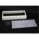 Wiremold 500/700 Six-Gang Switch and Receptacle Box Fitting