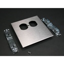 Wiremold S4000 Duplex Receptacle Device Cover