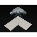 Wiremold 2400 Flat Elbow Fitting