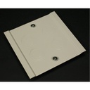 Wiremold V4046H-2 Mounting Plate for Cable Raceway - Ivory