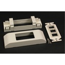 Wiremold Mounting Bracket for Cable Raceway - Ivory