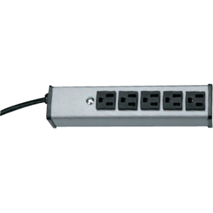 Wiremold UL100BD 5-Outlets Power Strip