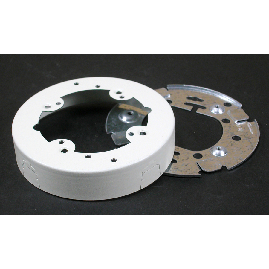 Wiremold V5737 Mounting Box for Cable Raceway - Ivory