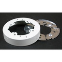 Wiremold V5737 Mounting Box for Cable Raceway - Ivory