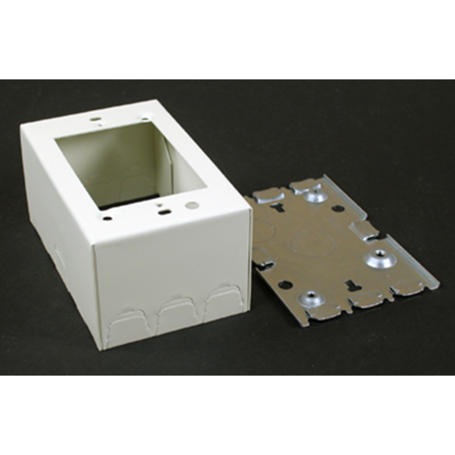 Wiremold 500/700 Single-Gang Extra Deep Switch and Receptacle Box Fitting