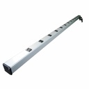 Wiremold Plug-In Outlet Center 12-Outlet Power Strip - 1.5ft Cord