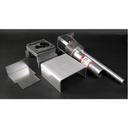 Wiremold RC91GHBTC Series Poke-Thru Insert With Single-Width Service Head