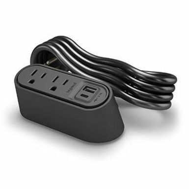 Wiremold Desktop Power Center - Black