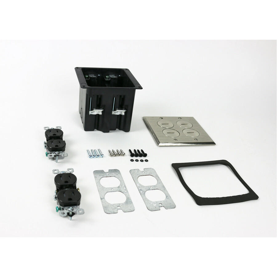 Wiremold WMFB2DR2N Mounting Box - Nickel