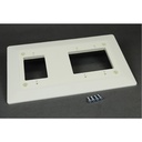 Wiremold WSA00-4 Mounting Bracket for Gang Box, Cable Raceway - Ivory