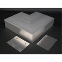Wiremold ALA4800 Flat Elbow Fitting