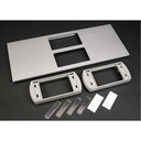 Wiremold AL5200 Large Multi-Channel Raceway Ortronics Low Profile Adapter Cover Plate