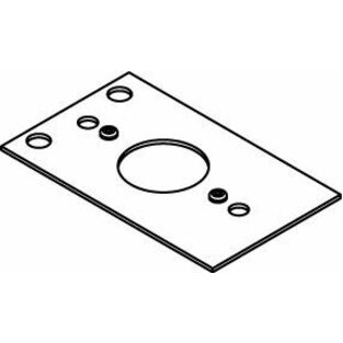 Wiremold CRFB Series Center 1.39 (35mm) Device Plate