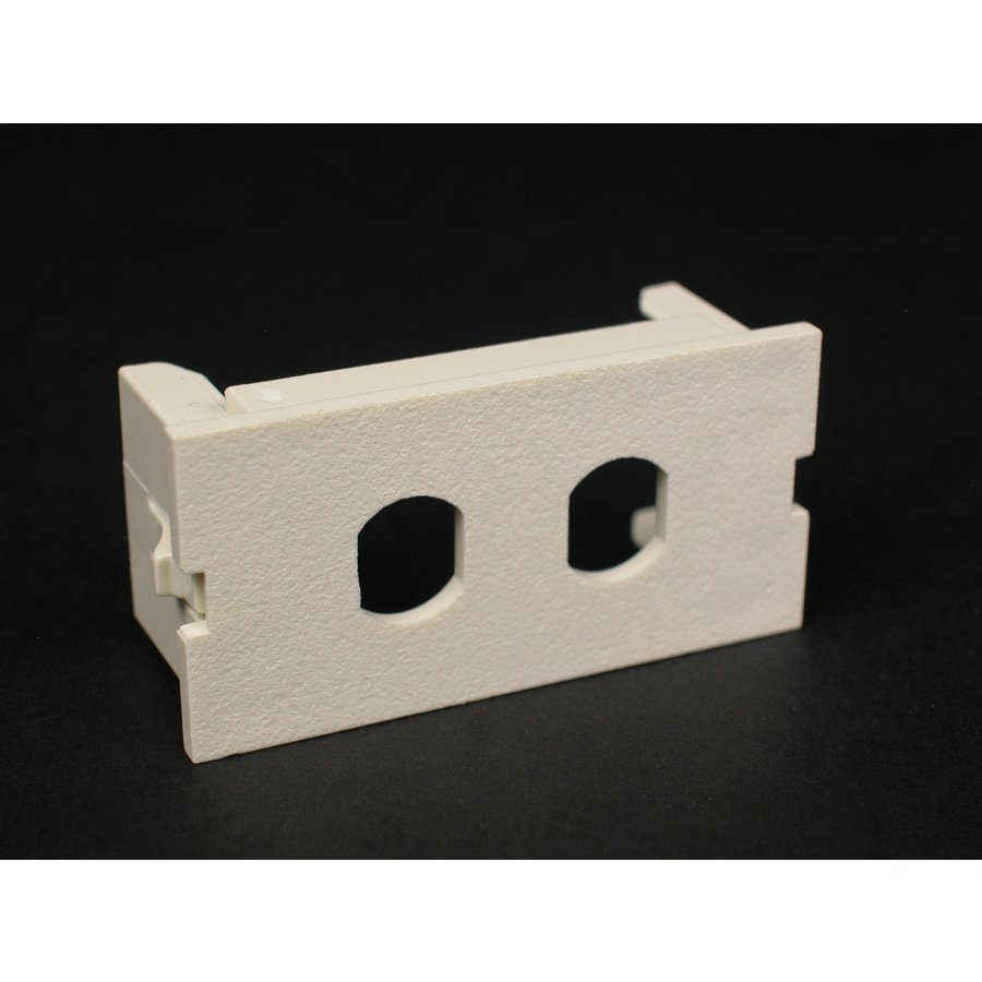 Wiremold CM 2A Dual Unloaded St Adapter Module