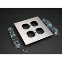 Wiremold S4000 Double Duplex Device Cover