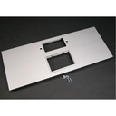 Wiremold AL5200 Large Multi-Channel Raceway GFCI and 6A Mini Adapter Cover Plate