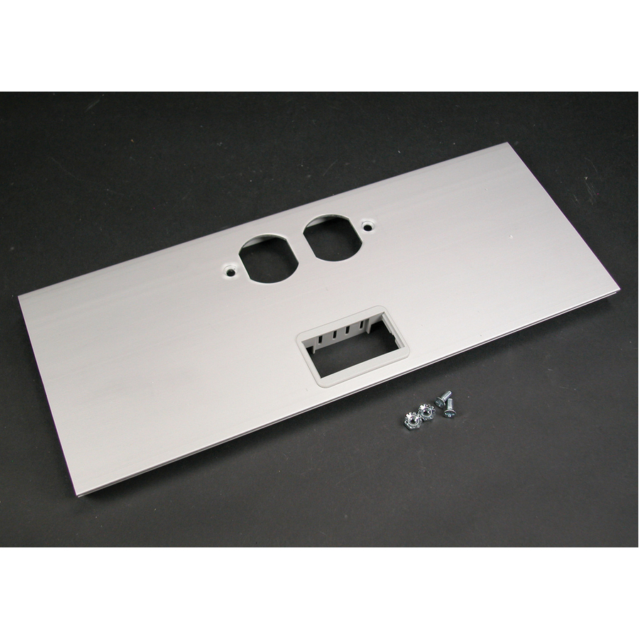 Wiremold AL5200 Large Multi-Channel Raceway Duplex and 6A Mini Adapter Cover Plate