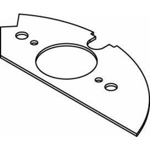 Wiremold CRFB Series 1.60 (41mm) Device Plate