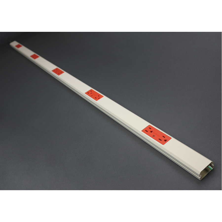 Wiremold NM20IG412 Nonmetallic Plugmold Multioutlet System
