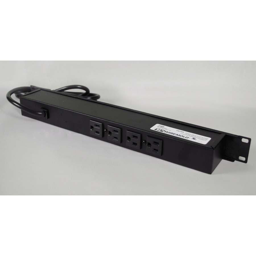 Wiremold Plug-In Outlet Center 6-Outlet Power Strip