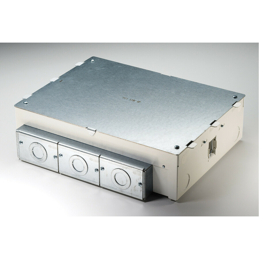 Wiremold Evolution Series Six Gang Floor Box