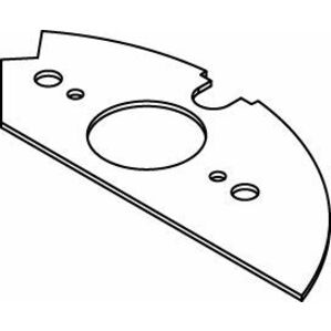 Wiremold CRFB Series 1.39 (35mm) Device Plate
