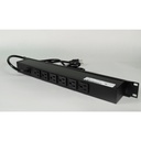 Wiremold Plug-In Outlet Center 6-Outlet Power Strip