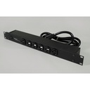 Wiremold Plug-in Outlet Center 6-Outlet Power Strip