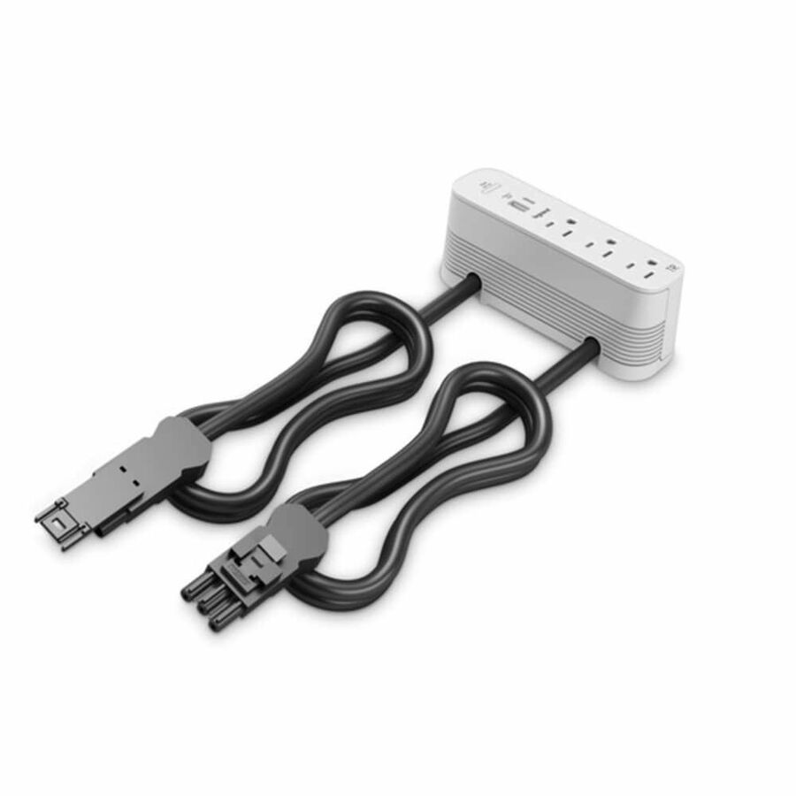 Wiremold ModPower Series - Middle Unit On Surface - 3ft Cord - White
