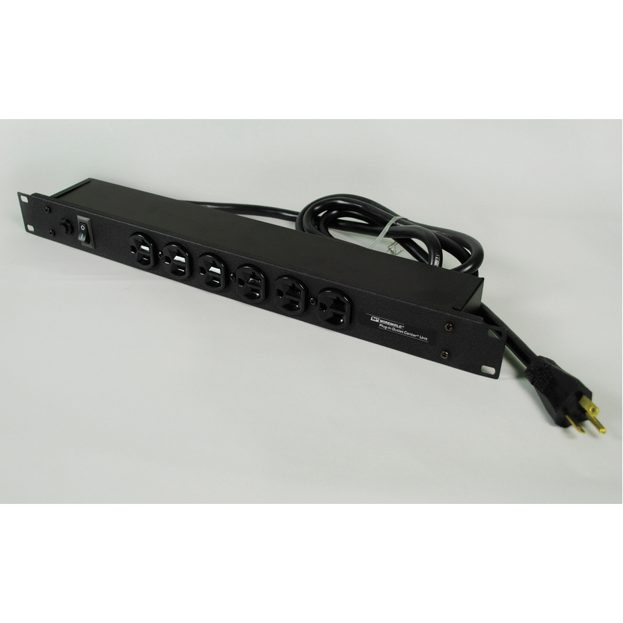 Wiremold Plug-In Outlet Center 6-Outlet Power Strip