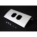 Wiremold ALDS4047D Mounting Plate for Receptacle, Cable Raceway