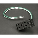 Wiremold RC7 Multi-Service Assembled Poke-Thru Device Replacement Receptacle