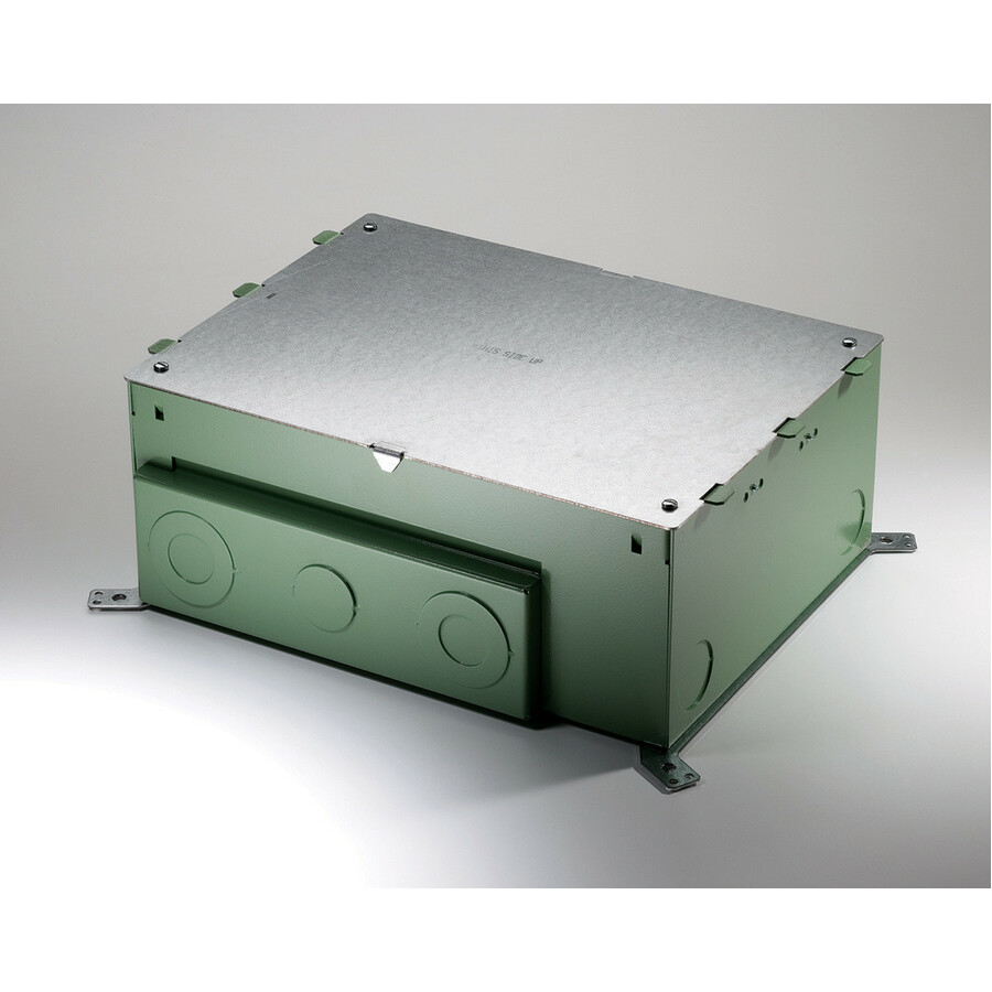 Wiremold Evolution Series Eight Gang On-Grade Floor Box