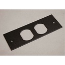 Wiremold OFR Series - Overfloor Raceway Duplex Device Plate
