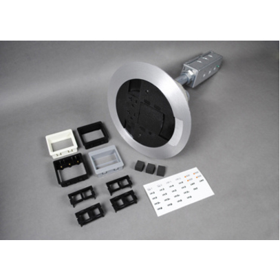 Wiremold AV3 Poke-Thru Finish Flange and Slide Holder