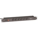 Wiremold J60B0B 6-Outlets Power Strip