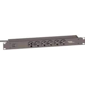 Wiremold J60B2B20X 6-Outlets Power Strip