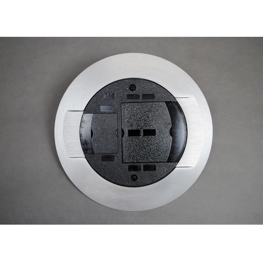 Wiremold AMD8 Communications Poke-Thru Device Finish Flange And Slide Holder Assembly