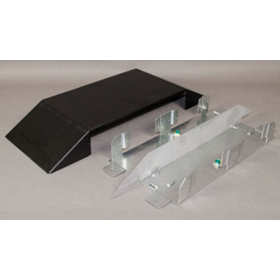 Wiremold OFR Series - Raceway Four-Gang Box - Black