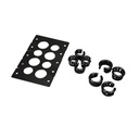 Wiremold Cable Kit, 8 Openings (4 small and 4 large)