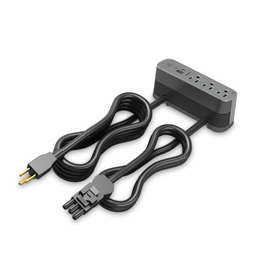 Wiremold ModPower Series - Primary Unit On Surface - 10ft Cord - Magnesium