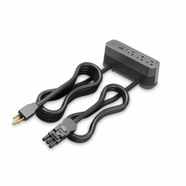 Wiremold ModPower Series - Primary Unit On Surface - 10ft Cord - Magnesium