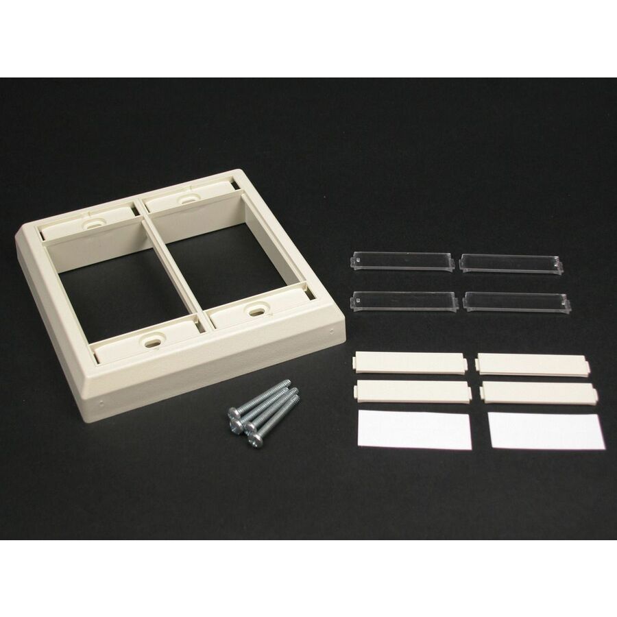 Wiremold CM Double-Gang Faceplate