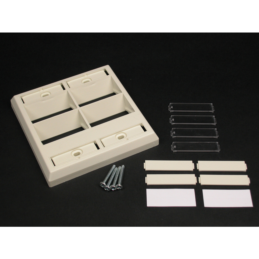 Wiremold CM Double-Gang Angled Faceplate