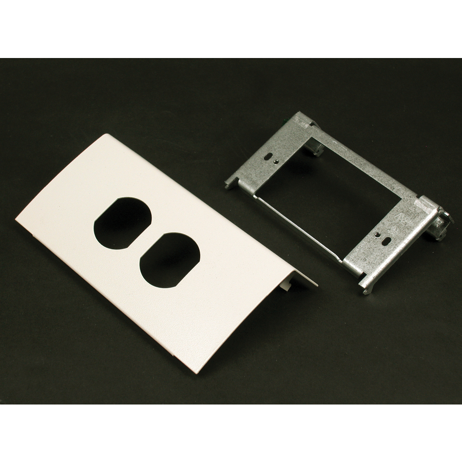 Wiremold DS4000 Single Channel Duplex Device Plate Fitting