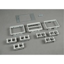 Wiremold CRFB Series Center 6A Comm Adapter